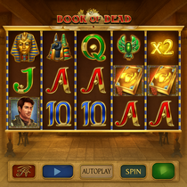 GxBet - Machine à sous Book of Dead - Casino en ligne Belgique