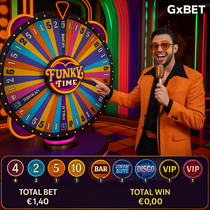 GxBet - Funky Time Slot Game - Fun Themed Slots